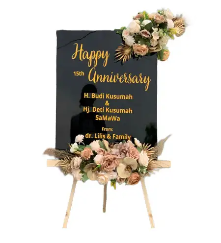 Papan Bunga Akrilik Landasan Ulin Selatan