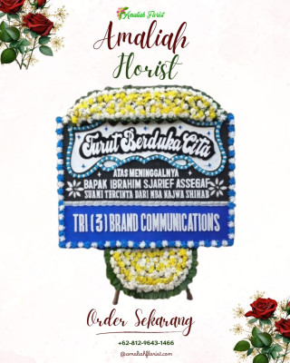 Papan Bunga Duka di Landasan Ulin Selatan